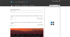 Desktop Screenshot of citatecelebre.net